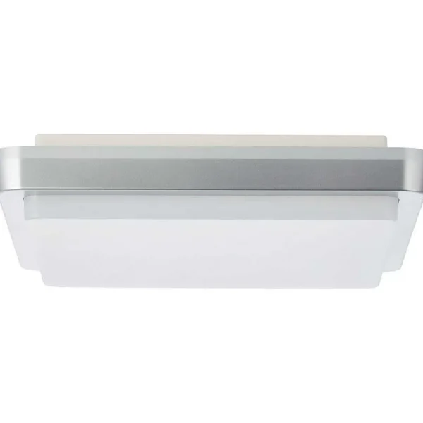 Luminaires Brilliant Plafonniers Extérieurs>Plafonnier Exterieur Brilliant Devora Led Argente, 1 Lumiere