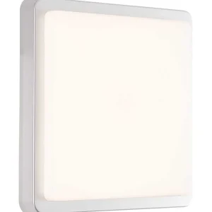 Luminaires Brilliant Plafonniers Extérieurs>Plafonnier Exterieur Brilliant Devora Led Argente, 1 Lumiere