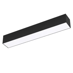 Luminaires Eglo Plafonniers Extérieurs>Plafonnier Exterieur Eglo Salitta Led Noir, 1 Lumiere