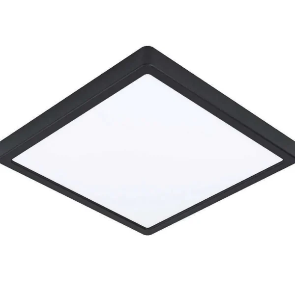 Luminaires Eglo Plafonniers Extérieurs>Plafonnier Exterieur Eglo Argolis-Z Led Noir, 1 Lumiere