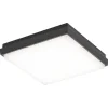 Luminaires LCD Plafonniers Extérieurs>Plafonnier Exterieur Lcd Typ 5060 Led Noir, 1 Lumiere