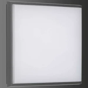 Luminaires LCD Plafonniers Extérieurs>Plafonnier Exterieur Lcd Typ 5060 Led Noir, 1 Lumiere