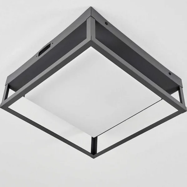 hofstein Plafonniers Extérieurs>Plafonnier Exterieur Nonza Led Anthracite, 1 Lumiere