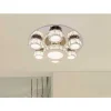 Luminaires Globo Lighting Luminaires Marocains>Plafonnier Globo Amur Led Chrome, 1 Lumiere