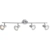 Luminaires Globo Lighting Luminaires Marocains>Plafonnier Globo Gem Led Blanc, 4 Lumieres