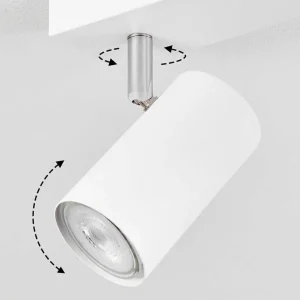 hofstein Spots Et Projecteurs>Plafonnier Javel Chrome, Blanc, 2 Lumieres