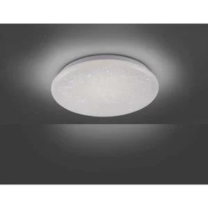 Luminaires Leuchten Direkt Plafonniers Extérieurs>Plafonnier Leuchten Direkt Skyler Led Blanc, 1 Lumiere, Detecteur De Mouvement