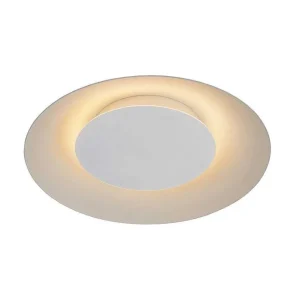 Luminaires Lucide Luminaires Marocains>Plafonnier Lucide Foskal Led Blanc, 1 Lumiere