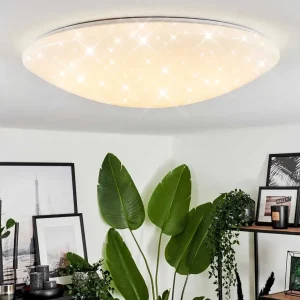 hofstein Luminaires Interieurs Connectes>Plafonnier Melres Led Blanc, 1 Lumiere, Telecommandes