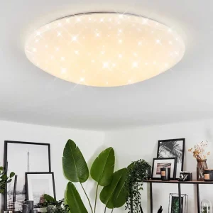 hofstein Luminaires Interieurs Connectes>Plafonnier Melres Led Blanc, 1 Lumiere, Telecommandes