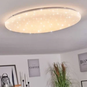 hofstein Éclairage Led>Plafonnier Mixta Led Blanc, 1 Lumiere, Telecommandes, Changeur De Couleurs