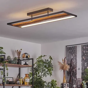 hofstein Éclairage Led>Plafonnier Nevogilde Led Ecru, Noir, 1 Lumiere