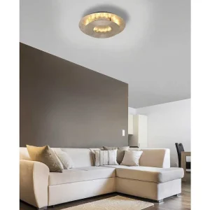 Luminaires Paul Neuhaus Luminaires Marocains>Plafonnier Paul Neuhaus Nevis Led Or, 1 Lumiere