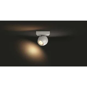 Luminaires Philips Philips Hue>Plafonnier Philips Hue Buckram Led Blanc, 1 Lumiere