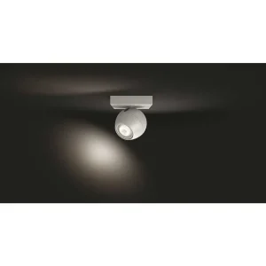 Luminaires Philips Philips Hue>Plafonnier Philips Hue Buckram Led Blanc, 1 Lumiere