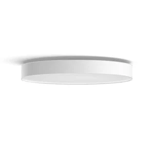 Luminaires Philips Philips Hue>Plafonnier Philips Hue Enrave Led Blanc, 1 Lumiere, Telecommandes