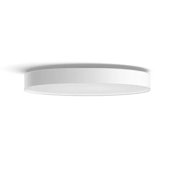 Luminaires Philips Philips Hue>Plafonnier Philips Hue Enrave Led Blanc, 1 Lumiere, Telecommandes