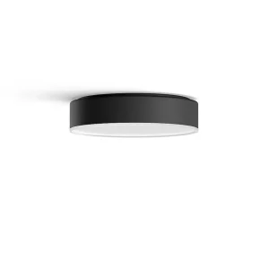 Luminaires Philips Luminaires Interieurs Connectes>Plafonnier Philips Hue Enrave Led Noir, 1 Lumiere, Telecommandes