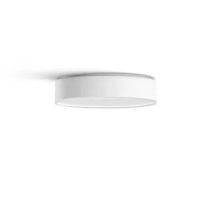 Luminaires Philips Luminaires Interieurs Connectes>Plafonnier Philips Hue Enrave Led Blanc, 1 Lumiere, Telecommandes