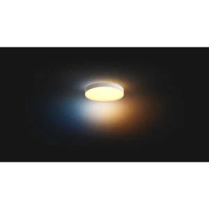 Luminaires Philips Philips Hue>Plafonnier Philips Hue Enrave Led Blanc, 1 Lumiere, Telecommandes