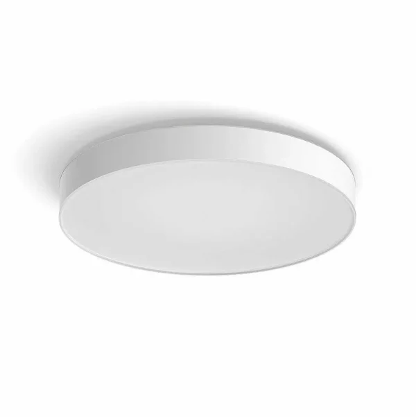 Luminaires Philips Philips Hue>Plafonnier Philips Hue Enrave Led Blanc, 1 Lumiere, Telecommandes