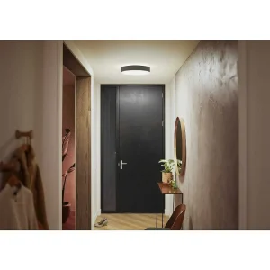 Luminaires Philips Philips Hue>Plafonnier Philips Hue Enrave Led Noir, 1 Lumiere, Telecommandes