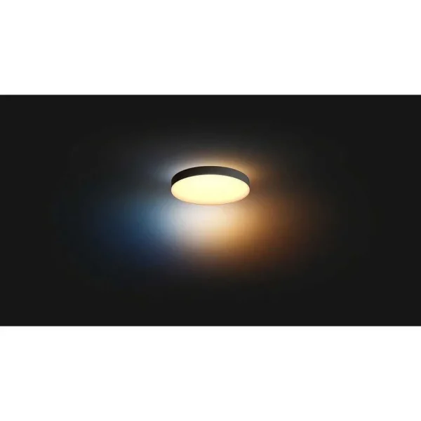 Luminaires Philips Philips Hue>Plafonnier Philips Hue Enrave Led Noir, 1 Lumiere, Telecommandes