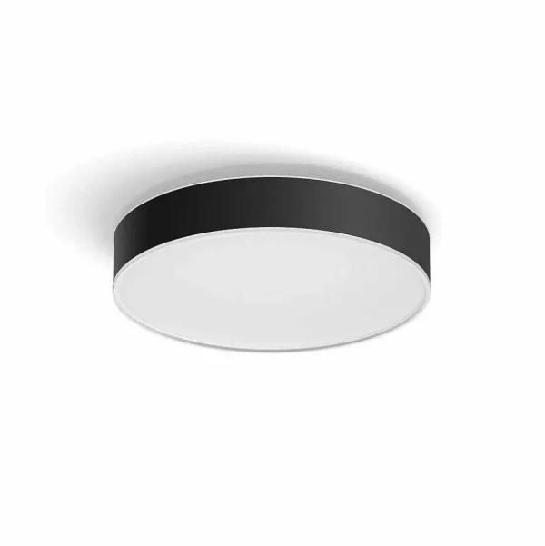 Luminaires Philips Philips Hue>Plafonnier Philips Hue Enrave Led Noir, 1 Lumiere, Telecommandes