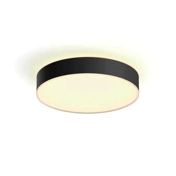 Luminaires Philips Philips Hue>Plafonnier Philips Hue Enrave Led Noir, 1 Lumiere, Telecommandes