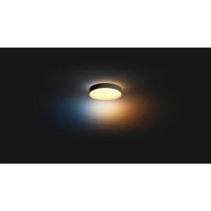 Luminaires Philips Philips Hue>Plafonnier Philips Hue Enrave Led Noir, 1 Lumiere, Telecommandes