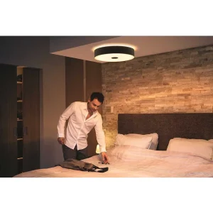 Luminaires Philips Philips Hue>Plafonnier Philips Hue Fair Led Noir, 1 Lumiere, Telecommandes