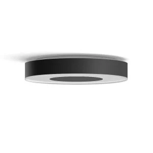 Luminaires Philips Luminaires Interieurs Connectes>Plafonnier Philips Hue Infuse Led Noir, 1 Lumiere, Changeur De Couleurs