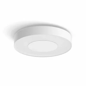 Luminaires Philips Philips Hue>Plafonnier Philips Hue Infuse Led Blanc, 1 Lumiere, Changeur De Couleurs