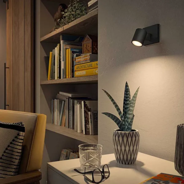 Luminaires Philips Philips Hue>Plafonnier Philips Hue Runner Led Noir, 1 Lumiere