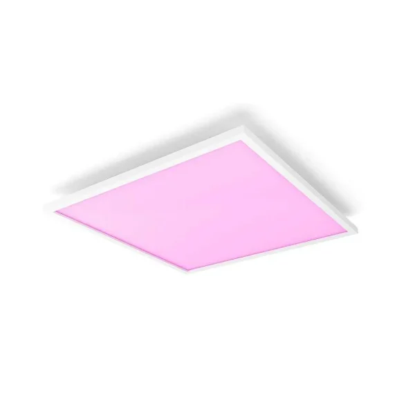 Luminaires Philips Philips Hue>Plafonnier Philips Hue Surimu Led Blanc, 1 Lumiere, Changeur De Couleurs