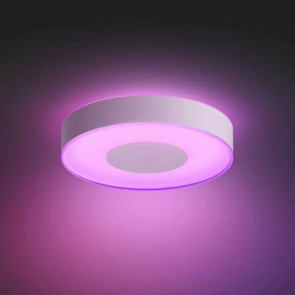 Luminaires Philips Philips Hue>Plafonnier Philips Hue Xamento Led Blanc, 1 Lumiere, Changeur De Couleurs