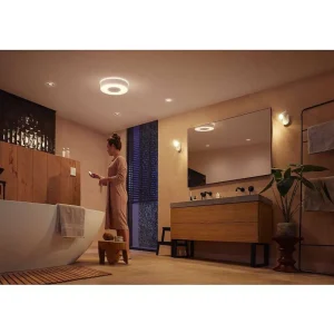 Luminaires Philips Philips Hue>Plafonnier Philips Hue Xamento Led Blanc, 1 Lumiere, Changeur De Couleurs