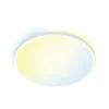 Luminaires Philips Wiz>Plafonnier Philips Wiz Superslim Led Blanc, 1 Lumiere, Changeur De Couleurs