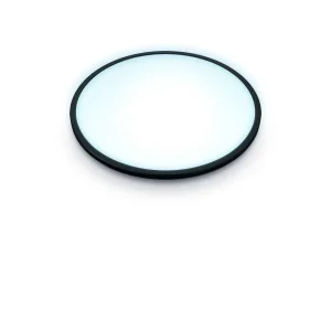 Luminaires Philips Luminaires Interieurs Connectes>Plafonnier Philips Wiz Super Slim Led Noir, 1 Lumiere