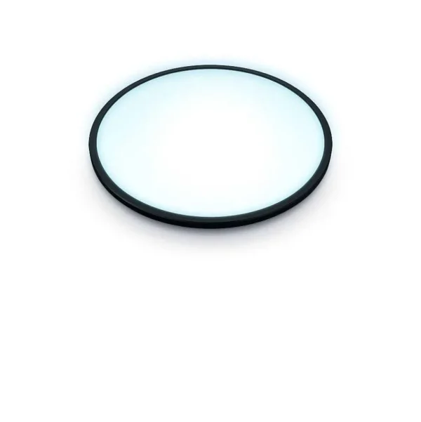 Luminaires Philips Luminaires Interieurs Connectes>Plafonnier Philips Wiz Super Slim Led Noir, 1 Lumiere