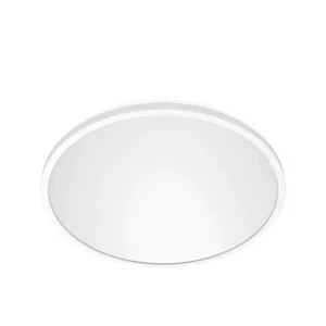 Luminaires Philips Wiz>Plafonnier Philips Wiz Superslim Led Blanc, 1 Lumiere, Changeur De Couleurs