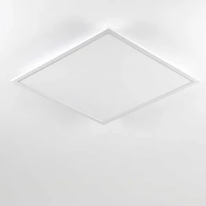 hofstein Luminaires Interieurs Connectes>Plafonnier Salmi Led Aluminium, Blanc, 1 Lumiere, Telecommandes