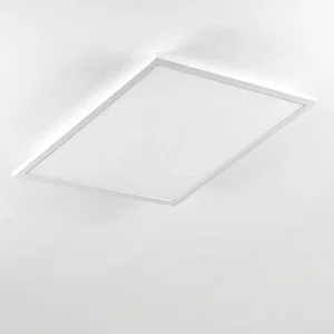 hofstein Luminaires Interieurs Connectes>Plafonnier Salmi Led Blanc, 1 Lumiere, Telecommandes, Changeur De Couleurs