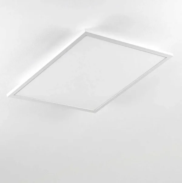 hofstein Luminaires Interieurs Connectes>Plafonnier Salmi Led Blanc, 1 Lumiere, Telecommandes, Changeur De Couleurs