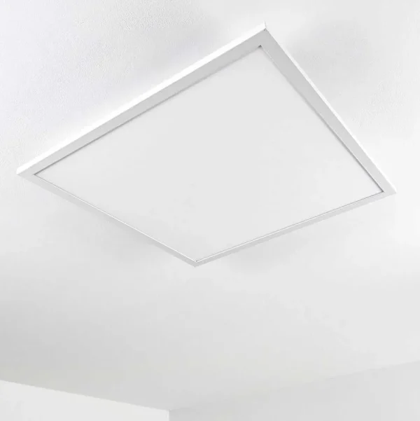 hofstein Luminaires Interieurs Connectes>Plafonnier Salmi Led Blanc, 1 Lumiere, Telecommandes, Changeur De Couleurs