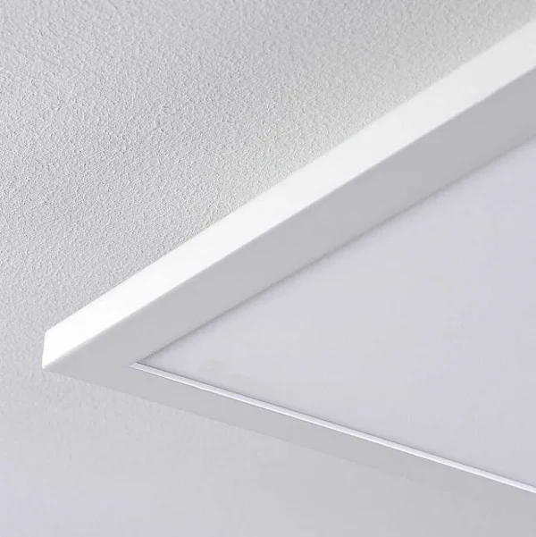 hofstein Luminaires Interieurs Connectes>Plafonnier Salmi Led Blanc, 1 Lumiere, Telecommandes, Changeur De Couleurs