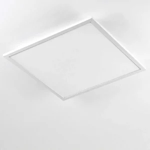 hofstein Luminaires Interieurs Connectes>Plafonnier Salmi Led Blanc, 1 Lumiere, Telecommandes, Changeur De Couleurs