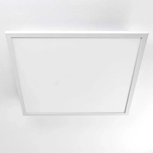 hofstein Luminaires Interieurs Connectes>Plafonnier Salmi Led Blanc, 1 Lumiere, Telecommandes, Changeur De Couleurs