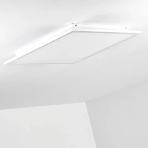 hofstein Luminaires Interieurs Connectes>Plafonnier Salmi Led Blanc, 1 Lumiere, Telecommandes, Changeur De Couleurs