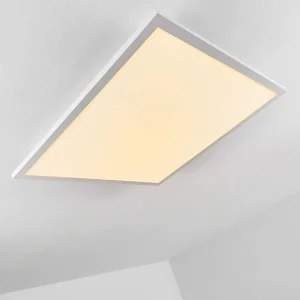 hofstein Luminaires Interieurs Connectes>Plafonnier Salmi Led Blanc, 1 Lumiere, Telecommandes, Changeur De Couleurs